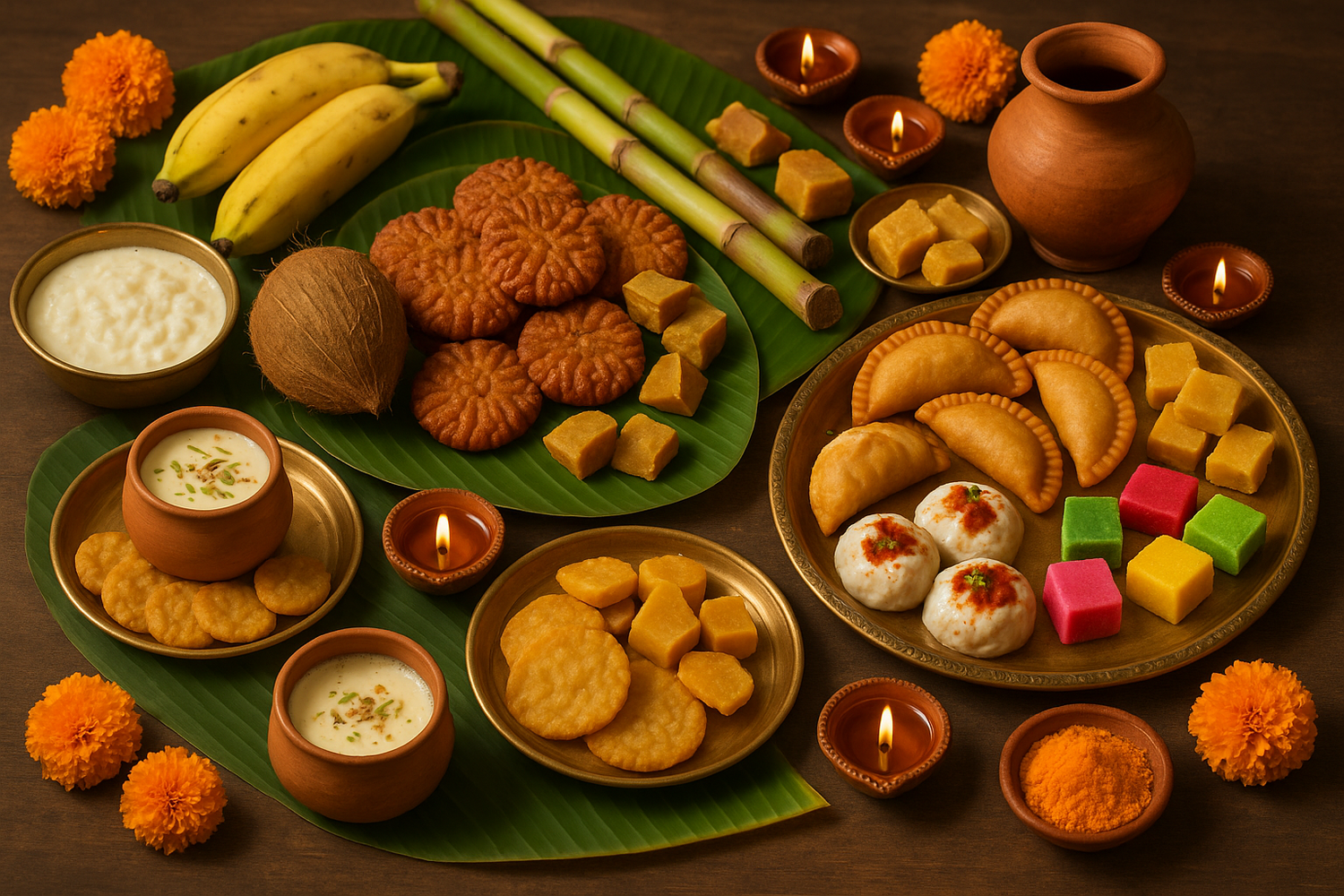 Festique Ahara – Thekua Collection